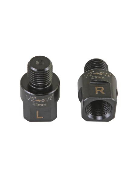 Pedals Extenders 21mm 1/2-1/2 Black.